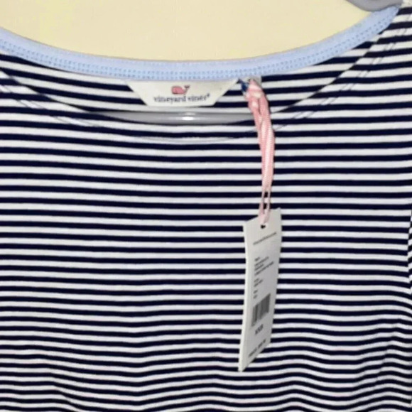 Vineyard Vines Mixed Stripe Knit Dress Longsleeve XXS NWT - Picture 2 of 4
